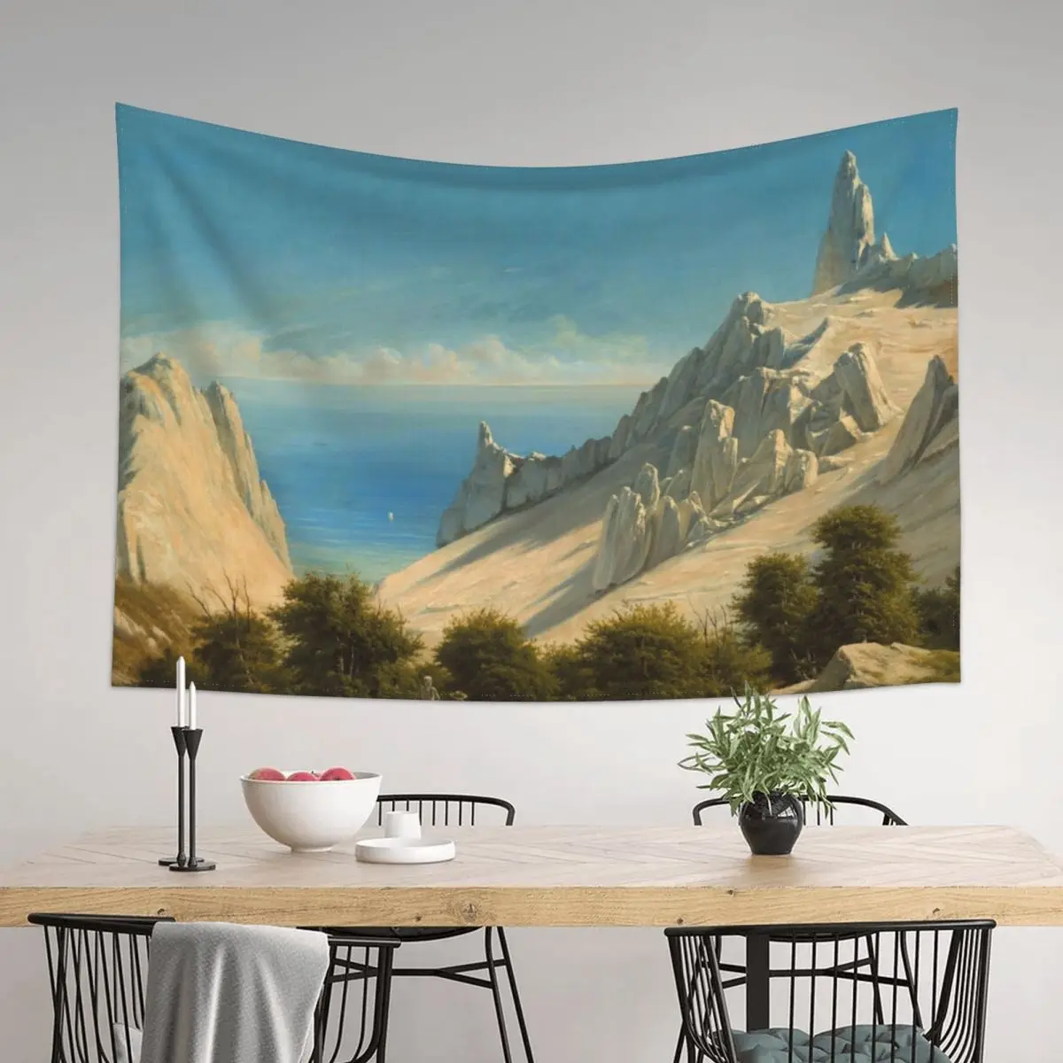 View of Sommerspiret, the Cliffs of Mn Georg Emil Libert 1846 Danish Landscape Art Tapestry Decorative Wall Tapestry
View of Sommerspiret, the Cliffs of Mn Georg Emil Libert 1846 Danish Landscape Art Tapestry Decorative Wall Tapestry