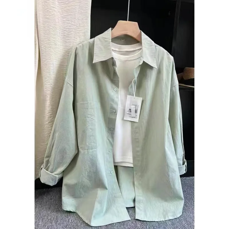 plus Size Casual Loose Long Sve Pure Color Women's irt Korean Sle Autumn Winter Outerwear Faion plus Size Innerwear
plus Size Casual Loose Long Sve Pure Color Women's irt Korean Sle Autumn Winter Outerwear Faion plus Size Innerwear