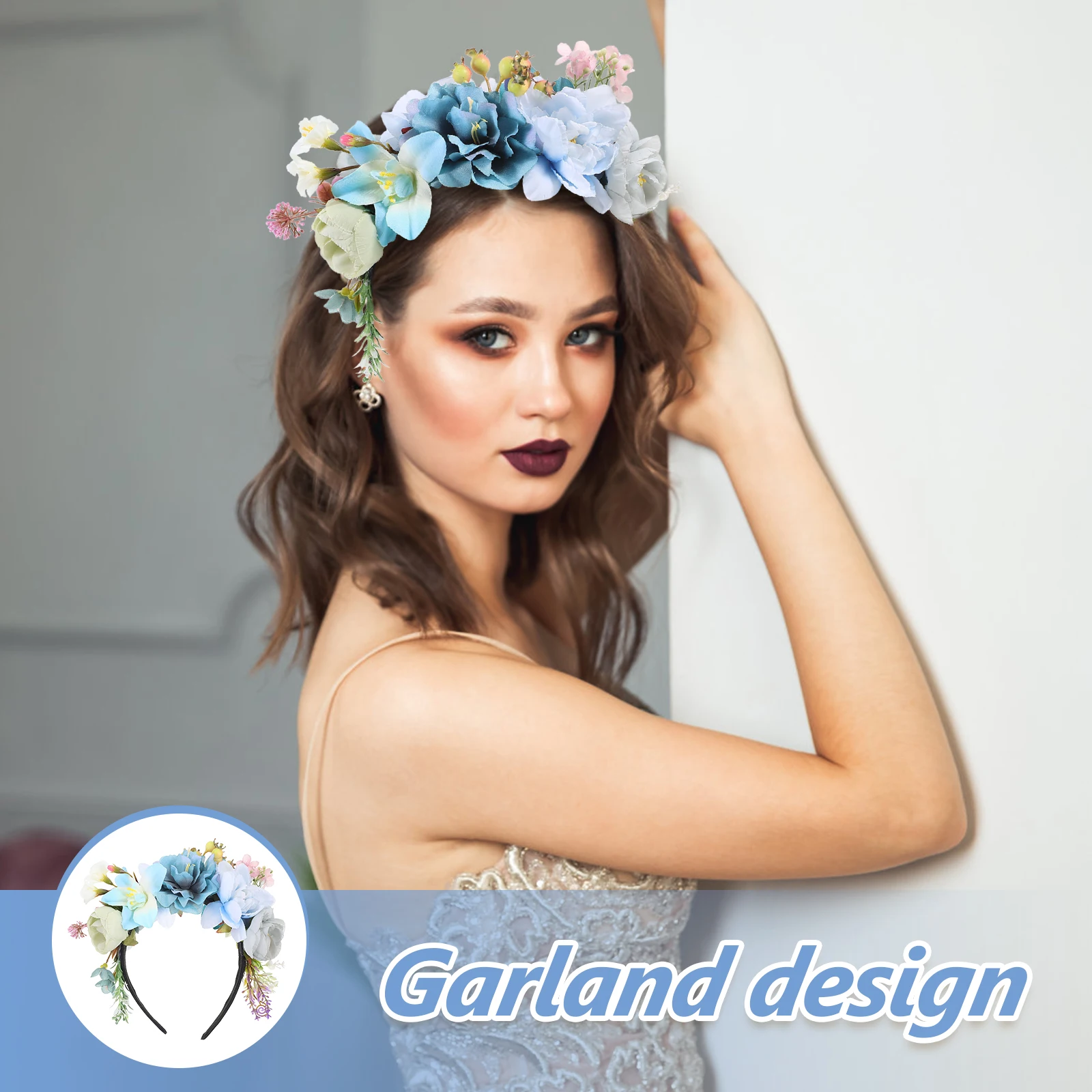 Flower Headbands for Women Girls Fabric Holiday Hair Ribbons Valentine Headdress Adults Photoshoot Accessories Party Decorations
Flower Headbands for Women Girls Fabric Holiday Hair Ribbons Valentine Headdress Adults Photoshoot Accessories Party Decorations