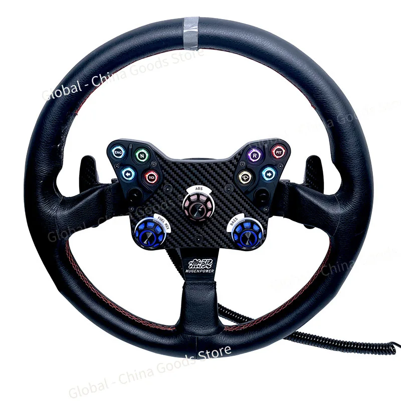 Simracing RA Rally Steering Wheel for PC Plug and Play Realistic Experience Compatible with Mainstream PC Driving Steering Wheel
Simracing RA Rally Steering Wheel for PC Plug and Play Realistic Experience Compatible with Mainstream PC Driving Steering Wheel