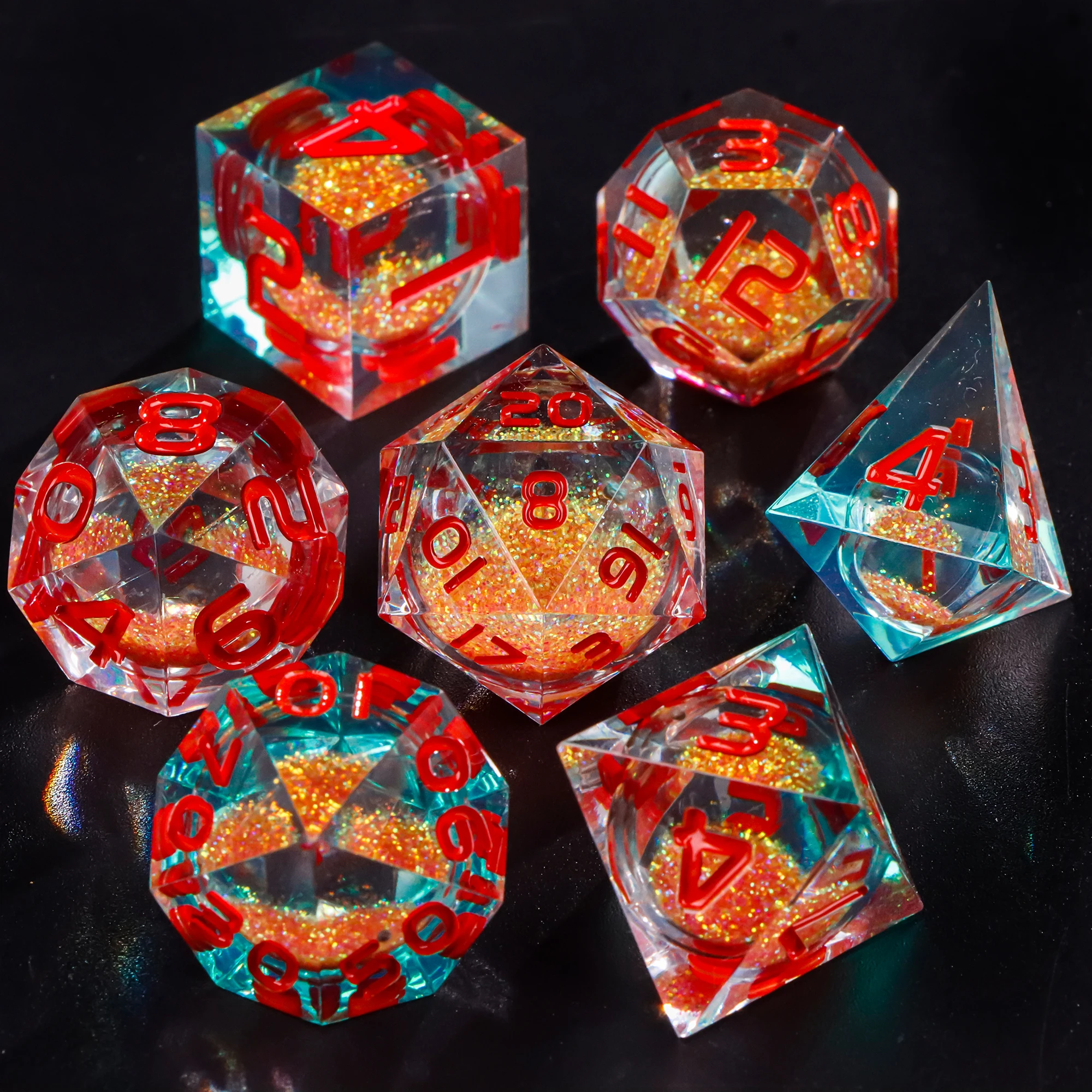 Handmade DnD Carp Liquid Core Dice, Polyhedral Dice Set for Dungeons and Dragons, RPG Dice Set for Board Games,d d dice set
Handmade DnD Carp Liquid Core Dice, Polyhedral Dice Set for Dungeons and Dragons, RPG Dice Set for Board Games,d d dice set