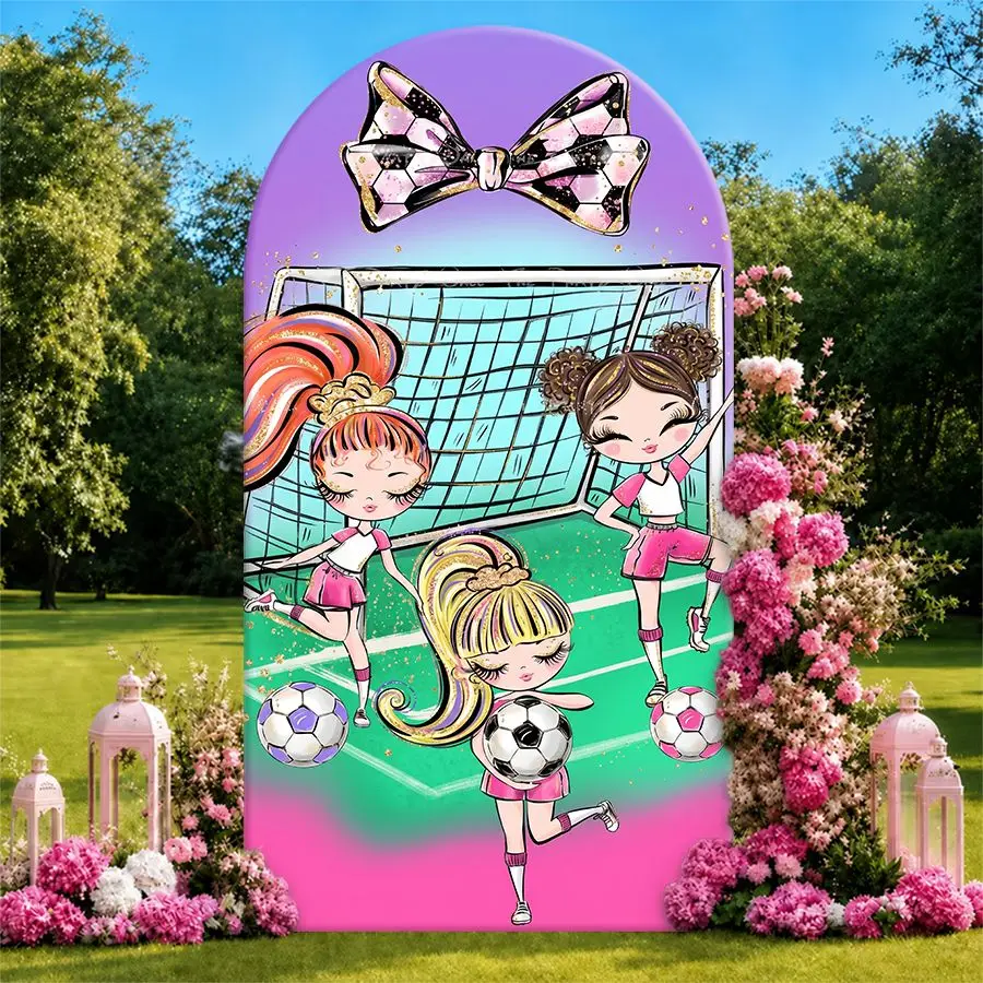 Soccer Girls Arch Backdrop Cover Party Backdrop Fabric Cover Birthday Party Photo Booth Wall Background Event Party Decoration
Soccer Girls Arch Backdrop Cover Party Backdrop Fabric Cover Birthday Party Photo Booth Wall Background Event Party Decoration