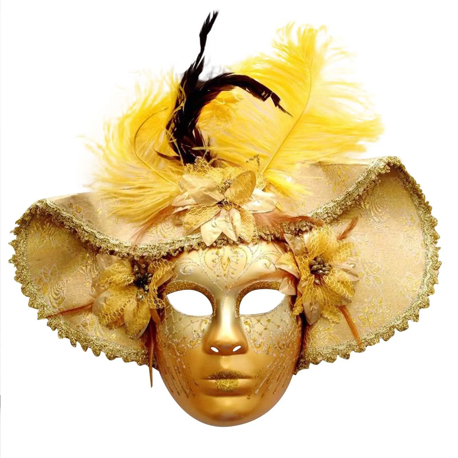 Party Handmade Painted Hat Full Face Multi-Color Medium Mask Pvc Feather Suitable for Carnival Masquerade Performance Party Bar
Party Handmade Painted Hat Full Face Multi-Color Medium Mask Pvc Feather Suitable for Carnival Masquerade Performance Party Bar