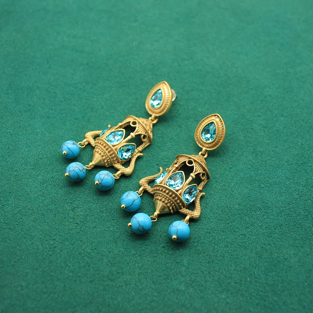 Винтажные серьги из синтетической зеленой сосны, нишевые серьги высокого класса, новые серьги
Винтажные серьги из синтетической зеленой сосны, нишевые серьги высокого класса, новые серьги