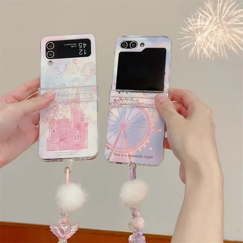 Fireworks Castle Ferris Wheel Case for Samsung Galaxy Z Flip 5 4 3 Back for ZFlip3 ZFlip4 ZFlip5 Hard Case Protective Shell
Fireworks Castle Ferris Wheel Case for Samsung Galaxy Z Flip 5 4 3 Back for ZFlip3 ZFlip4 ZFlip5 Hard Case Protective Shell