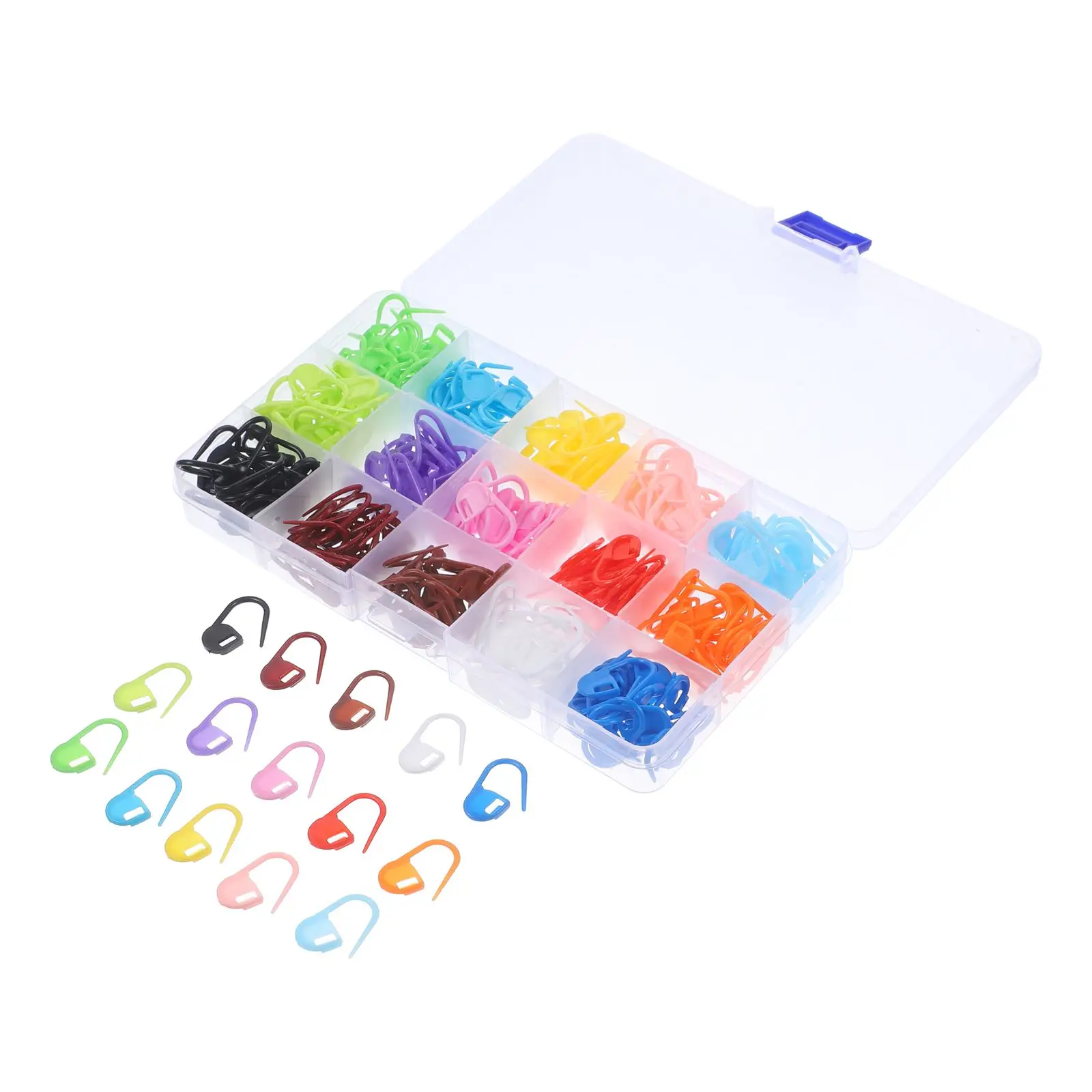 150pcs Crochet Markers 10 Colors Markers for Knitting Crocheting Lightweight Storage Box Accessories
150pcs Crochet Markers 10 Colors Markers for Knitting Crocheting Lightweight Storage Box Accessories