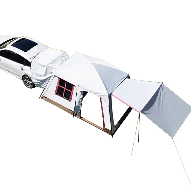 Car Tail Tent SUV Off-Road Outdoor Camping Gear Full Set Rainproof Two Rooms Expandable Tunnel Double Layer Four Oxford Four
Car Tail Tent SUV Off-Road Outdoor Camping Gear Full Set Rainproof Two Rooms Expandable Tunnel Double Layer Four Oxford Four