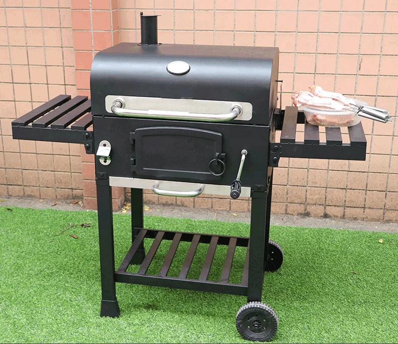 IT-7010 Garden Charcoal BBQ Grill With Air Fan Design Outdoor Smokeless Barbecue BBQ Grill Trolley American Charcoal Grill
IT-7010 Garden Charcoal BBQ Grill With Air Fan Design Outdoor Smokeless Barbecue BBQ Grill Trolley American Charcoal Grill