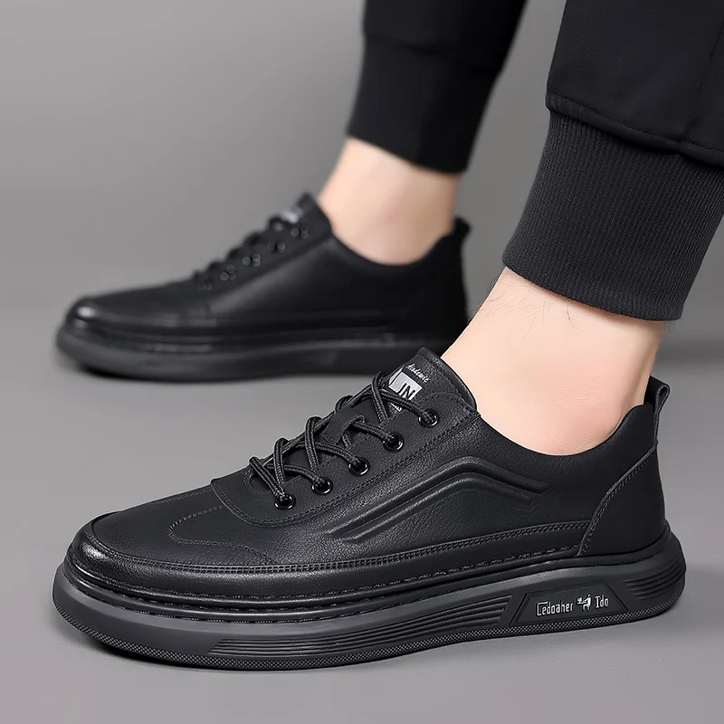 Men Business Shoes lace up black Fashion Casual Shoes Men Luxury Brand Leather oxfords Breathable Male Boat Shoes Moccasins
Men Business Shoes lace up black Fashion Casual Shoes Men Luxury Brand Leather oxfords Breathable Male Boat Shoes Moccasins