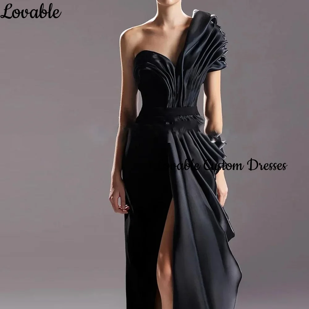 Customized فساتين سهرة A-Line One-Shoulder Floor-Length Ruffle Luxury Evening Dresses Sleeveless Zipper Up Dresses For Special
Customized فساتين سهرة A-Line One-Shoulder Floor-Length Ruffle Luxury Evening Dresses Sleeveless Zipper Up Dresses For Special