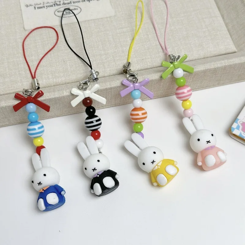 4pcs/set Kawaii Miffy Cartoon Keychain Rabbit Creative Keyring Bag Pendant Decoration Cute Girl Birthday Gifts
4pcs/set Kawaii Miffy Cartoon Keychain Rabbit Creative Keyring Bag Pendant Decoration Cute Girl Birthday Gifts