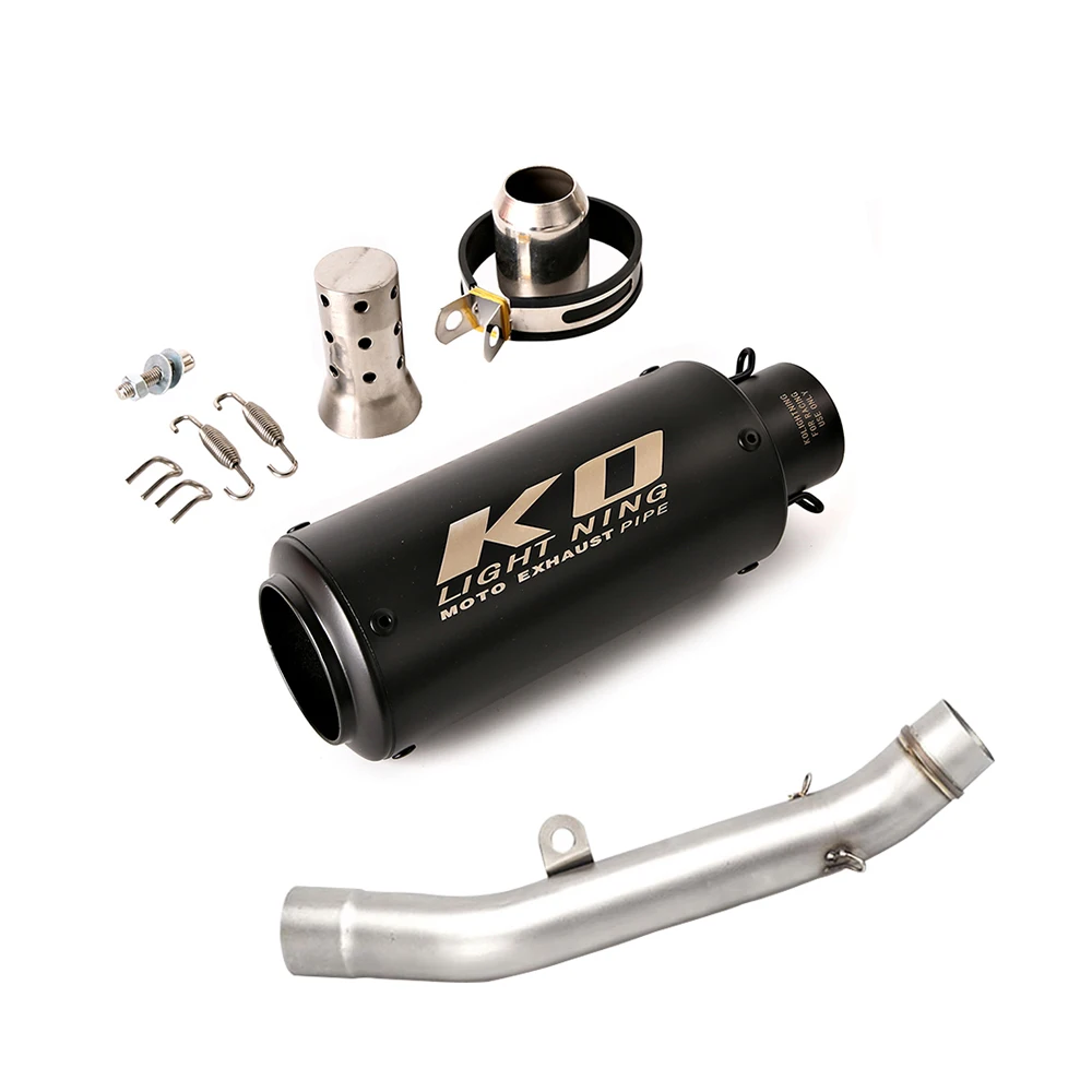 Motorcycle Exhaust Escape Muffler Stainless Steel Middle Link Pipe With DB Killer Slip on For Kawasaki z800 2013-2016
Motorcycle Exhaust Escape Muffler Stainless Steel Middle Link Pipe With DB Killer Slip on For Kawasaki z800 2013-2016