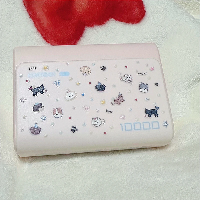 Adorable Dog & Cat 3D Relief Stickers Girls' Phone Cases Camera Power Bank Mini DIY Decoration Cute Animals Beauty Nail Decals
Adorable Dog & Cat 3D Relief Stickers Girls' Phone Cases Camera Power Bank Mini DIY Decoration Cute Animals Beauty Nail Decals