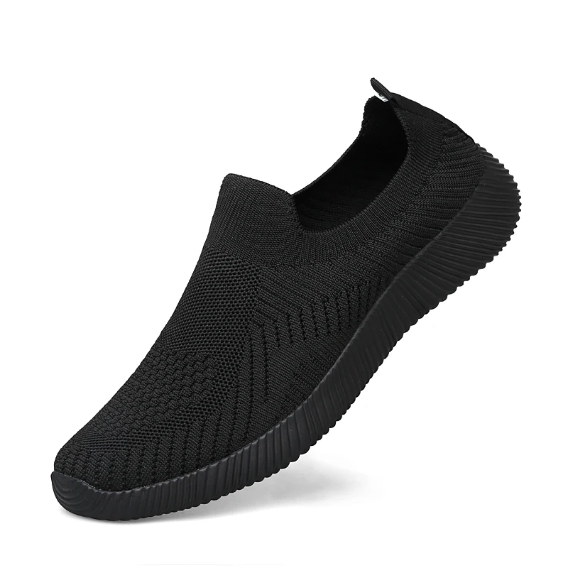 Men's Knitted Walking Shoes Mesh Casual Shoes Breathable Outdoor Jogging Traveling Flats Slip-on Loafers Soft Sole Flat Shoes
Men's Knitted Walking Shoes Mesh Casual Shoes Breathable Outdoor Jogging Traveling Flats Slip-on Loafers Soft Sole Flat Shoes
