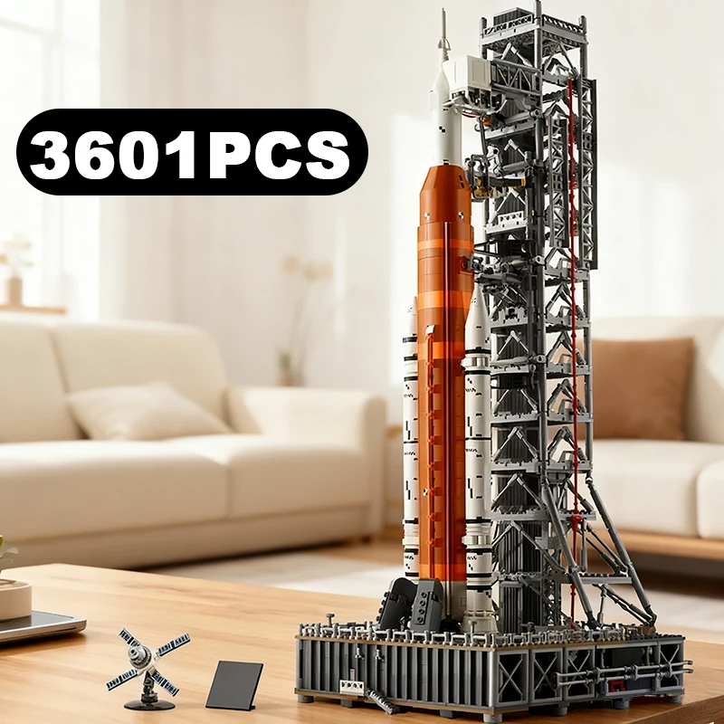 3601PCS Creative Technology Artemis Space Launch System Rocket Building Blocks Construction Bricks Toys Gift For Kids Boys Adult
3601PCS Creative Technology Artemis Space Launch System Rocket Building Blocks Construction Bricks Toys Gift For Kids Boys Adult