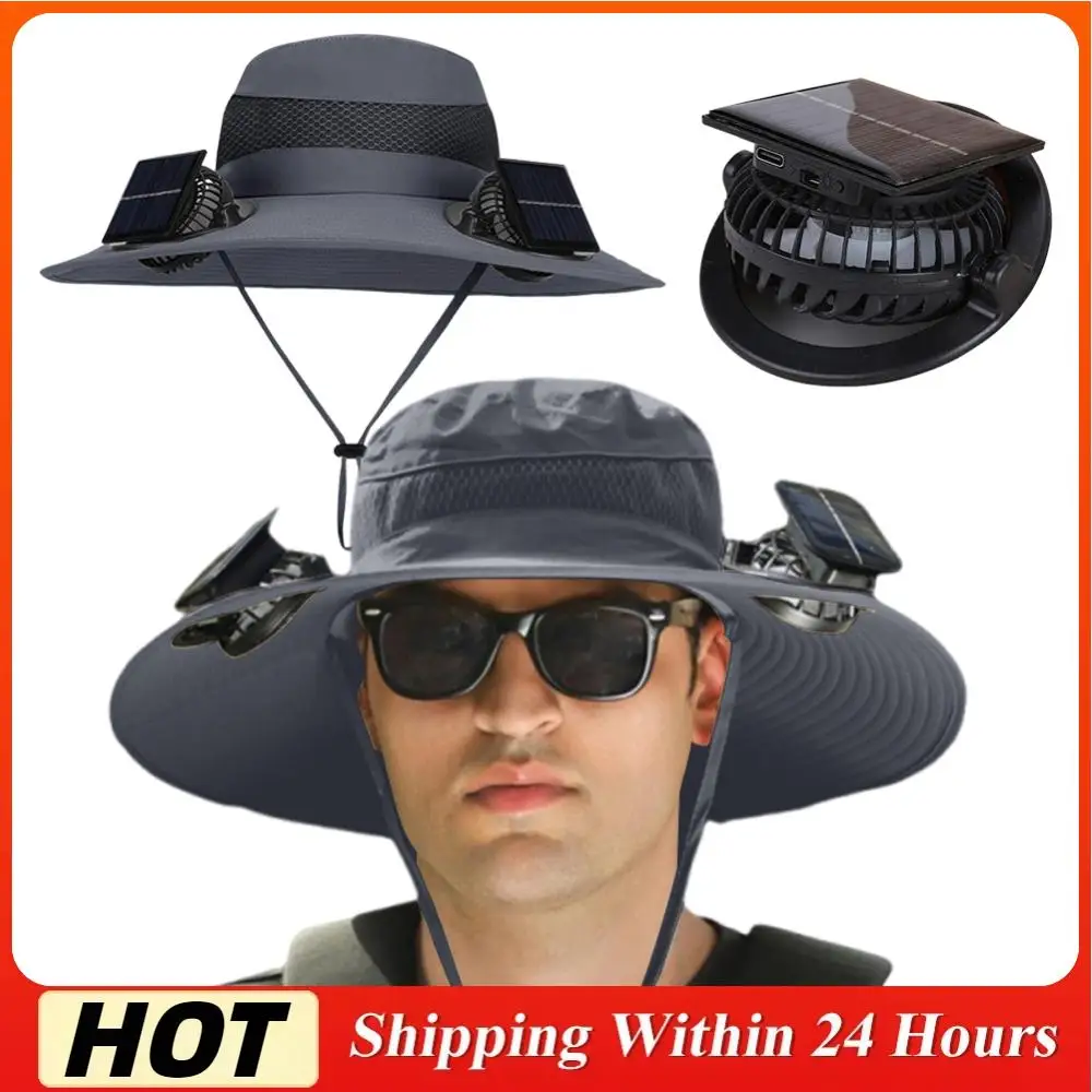 Шляпа с солнечным вентилятором, уличная шляпа от солнца с широкими полями, пляжная шляпа для рыбалки на шнурке (темно-серая)
Шляпа с солнечным вентилятором, уличная шляпа от солнца с широкими полями, пляжная шляпа для рыбалки на шнурке (темно-серая)