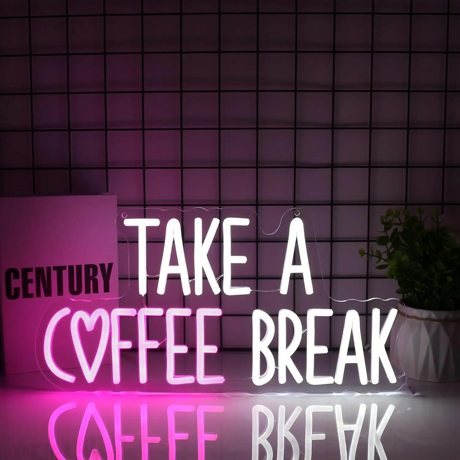 Take A Coffee Break Neon Sign for Wall Decor 5/12V USB Powered Cafe Open Sign Wall Decor for Coffee Stores Restaurant Decor
Take A Coffee Break Neon Sign for Wall Decor 5/12V USB Powered Cafe Open Sign Wall Decor for Coffee Stores Restaurant Decor