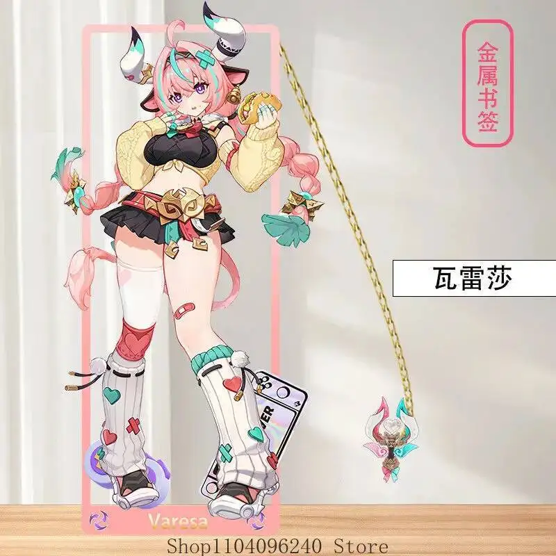 Anime GAME Genshin Impact Dori Sangemah Bay Yumemizuki Mizuki Varesa Anime Metal Hollow Bookmark Journaling Pendant Book Clip Bi
Anime GAME Genshin Impact Dori Sangemah Bay Yumemizuki Mizuki Varesa Anime Metal Hollow Bookmark Journaling Pendant Book Clip Bi