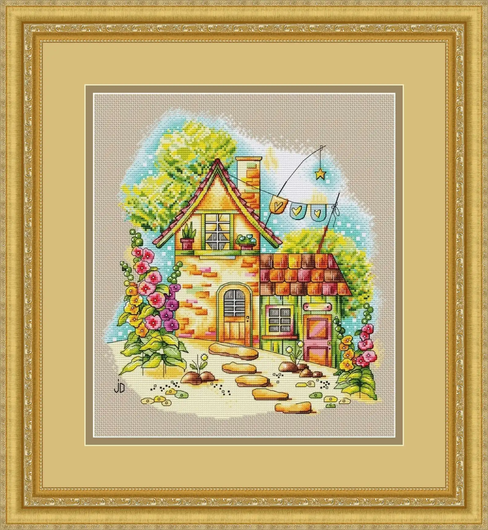 Cat and Lantern Cross Stitch Painting Kits, Home Craft Decorations, Small House 7, Summer, 37-40, 36-44
Cat and Lantern Cross Stitch Painting Kits, Home Craft Decorations, Small House 7, Summer, 37-40, 36-44