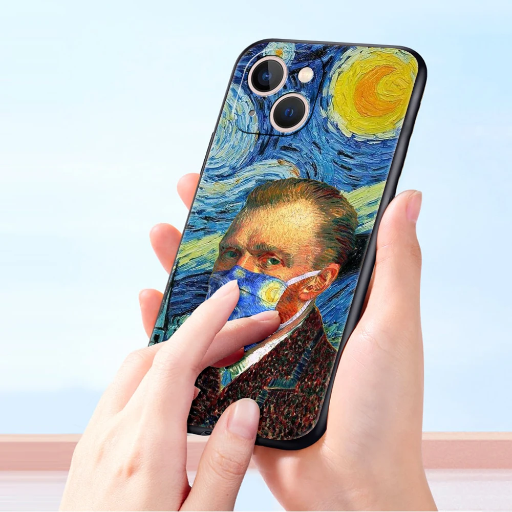 Phone Case Cover for iPhone 16 15 14 13 12 Pro Max 16e 11 Pro Max 7 8 Plus XS Shockproof Soft TPU Shell Van Gogh Series Capa Bag
Phone Case Cover for iPhone 16 15 14 13 12 Pro Max 16e 11 Pro Max 7 8 Plus XS Shockproof Soft TPU Shell Van Gogh Series Capa Bag
