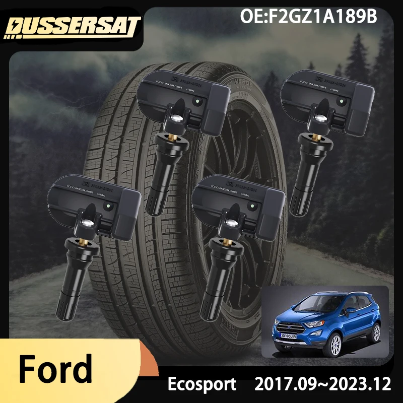 4Pcs Tire Pressure Sensor TPMS 433MHz OE F2GZ1A189B for Ford Ecosport 2017-2023 Ford Fiesta Focus Mondeo Mustang Ranger Fusion
4Pcs Tire Pressure Sensor TPMS 433MHz OE F2GZ1A189B for Ford Ecosport 2017-2023 Ford Fiesta Focus Mondeo Mustang Ranger Fusion