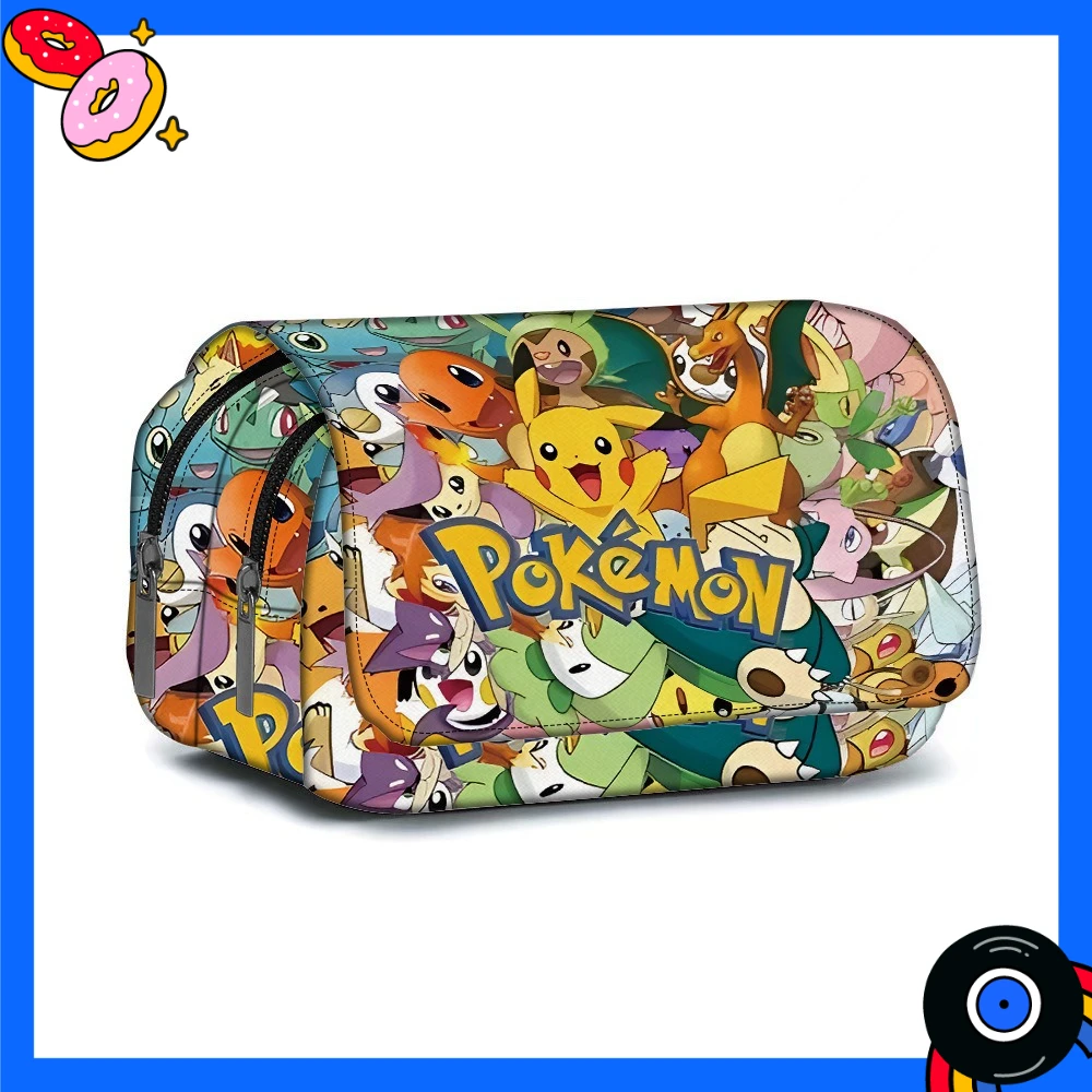 Pokémon Pikachu stationery box Large Capacity Pencil Case Kawaii School Pen Case Supplies Pencil Bag Box Pouch Stationery Gift
Pokémon Pikachu stationery box Large Capacity Pencil Case Kawaii School Pen Case Supplies Pencil Bag Box Pouch Stationery Gift