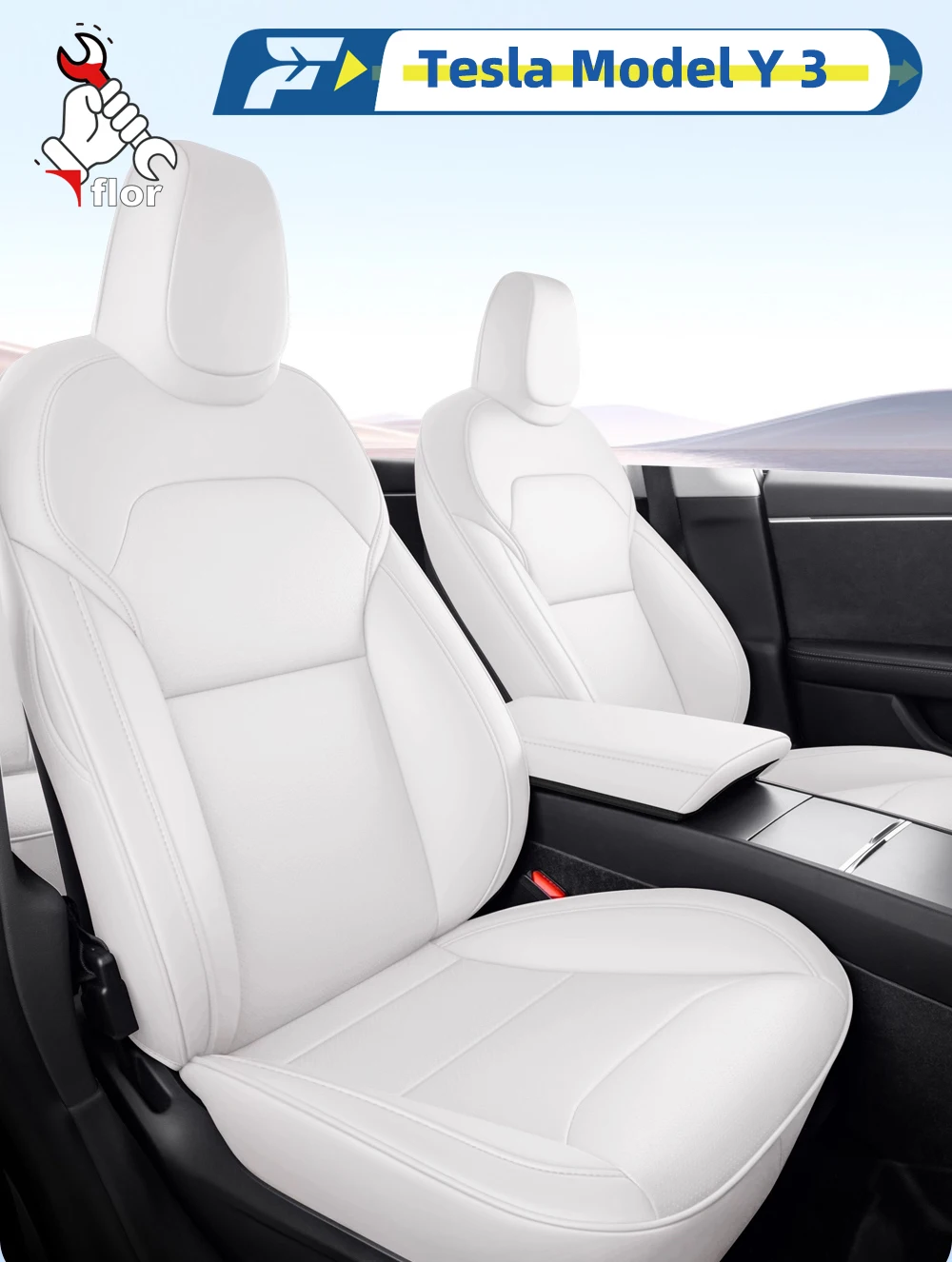 Left-Drive Car Seat Cover For Tesla Model Y 3 2019-2025 Custom Fit Seat Cover Full Surrounded Seat Cushion Seat Protection Cover
Left-Drive Car Seat Cover For Tesla Model Y 3 2019-2025 Custom Fit Seat Cover Full Surrounded Seat Cushion Seat Protection Cover