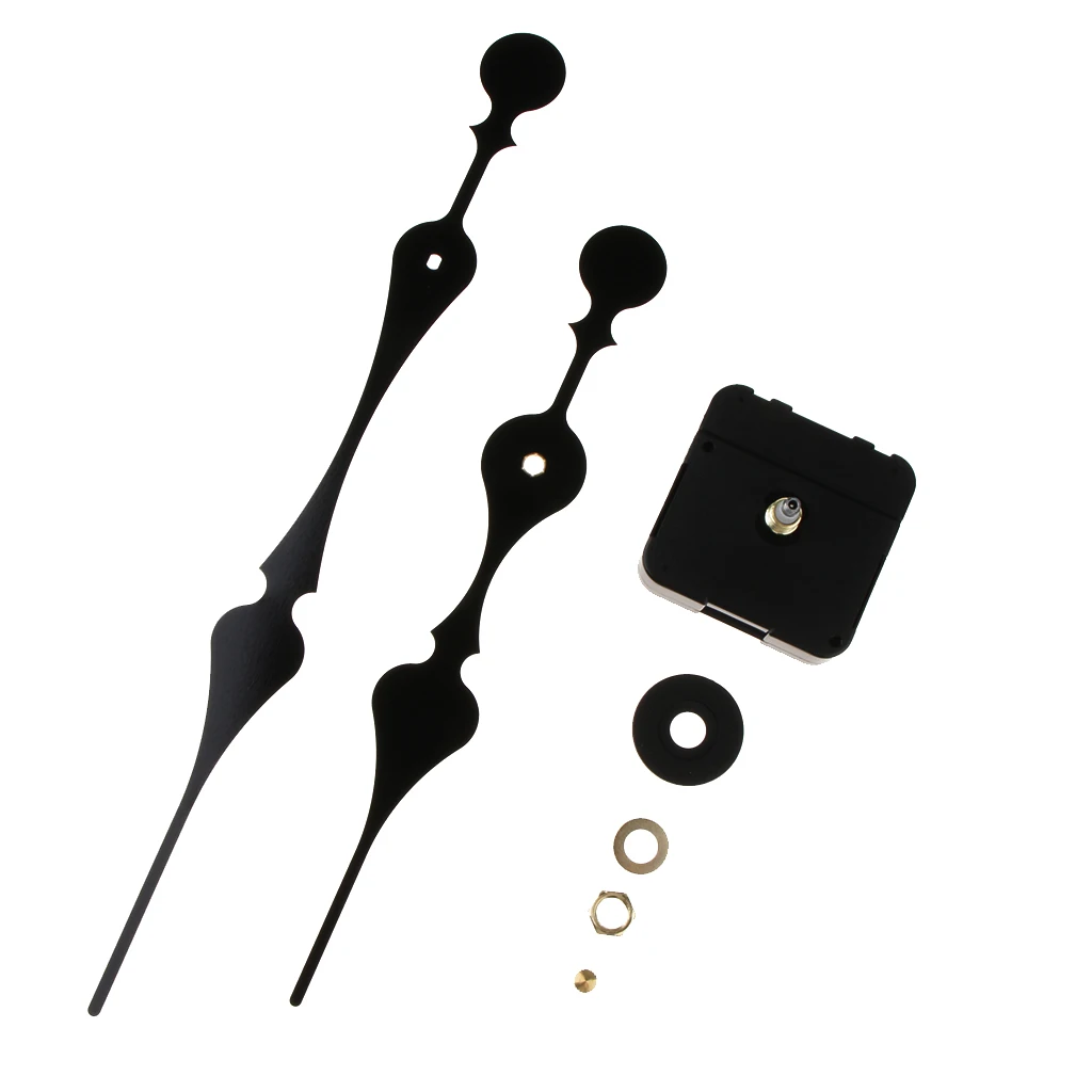 Silent Quartz Wall Clock Movement DIY Repair Kit Plastic Mechanism Long Hands for Making Craft Clocks and Embroidery Projects
Silent Quartz Wall Clock Movement DIY Repair Kit Plastic Mechanism Long Hands for Making Craft Clocks and Embroidery Projects