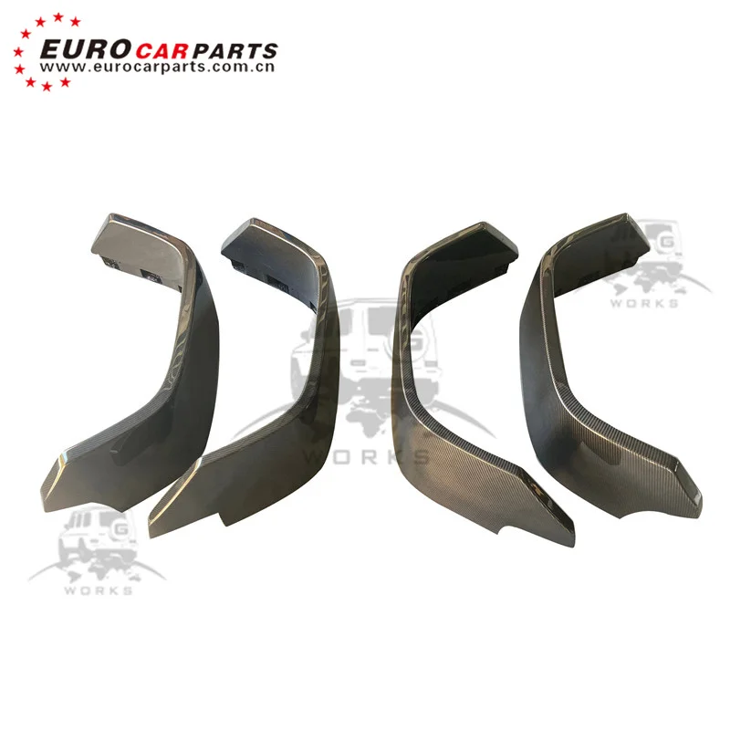 W464 4x4 fender flare carbon fiber x4 high quality for 2018- years for G-class CF material 2018-2022 years
W464 4x4 fender flare carbon fiber x4 high quality for 2018- years for G-class CF material 2018-2022 years
