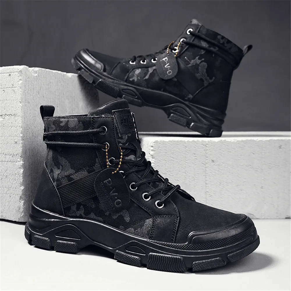 Men's canvas boots autumn winter new plus velvet high-top warm casual boots outdoor boots camouflage tooling boots desert boots
Men's canvas boots autumn winter new plus velvet high-top warm casual boots outdoor boots camouflage tooling boots desert boots
