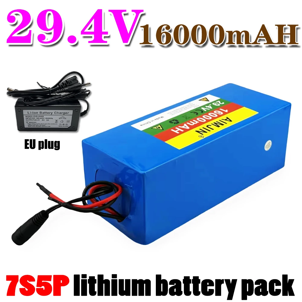 7s5p lithium battery pack 29.4V battery 16AH For medical monitoring speaker motor backup power
7s5p lithium battery pack 29.4V battery 16AH For medical monitoring speaker motor backup power