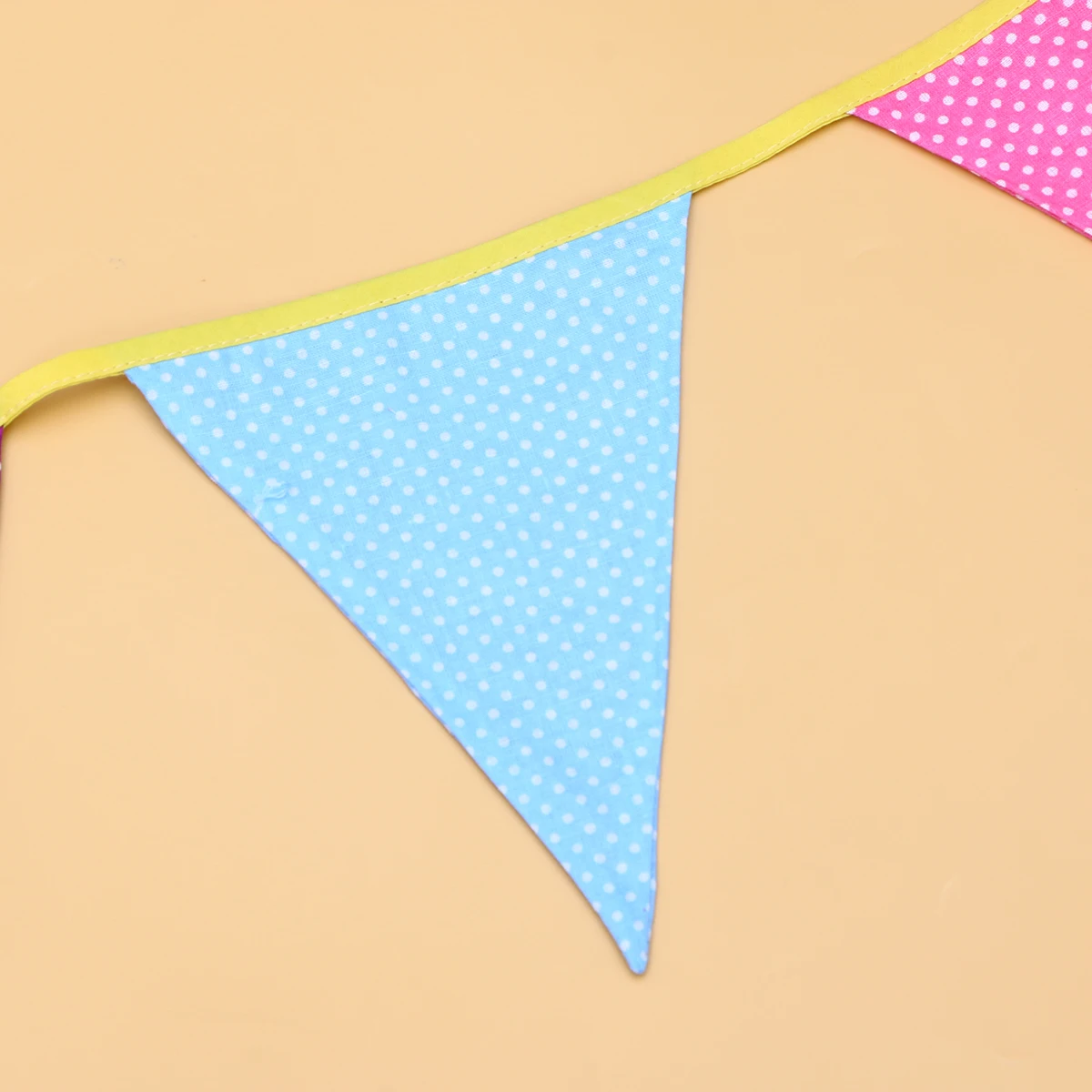 Pennant Flags 3.3M Colorful Cotton Fabric Bunting Garland Hanging Decor For Wedding Birthday Baby Shower Prom
Pennant Flags 3.3M Colorful Cotton Fabric Bunting Garland Hanging Decor For Wedding Birthday Baby Shower Prom