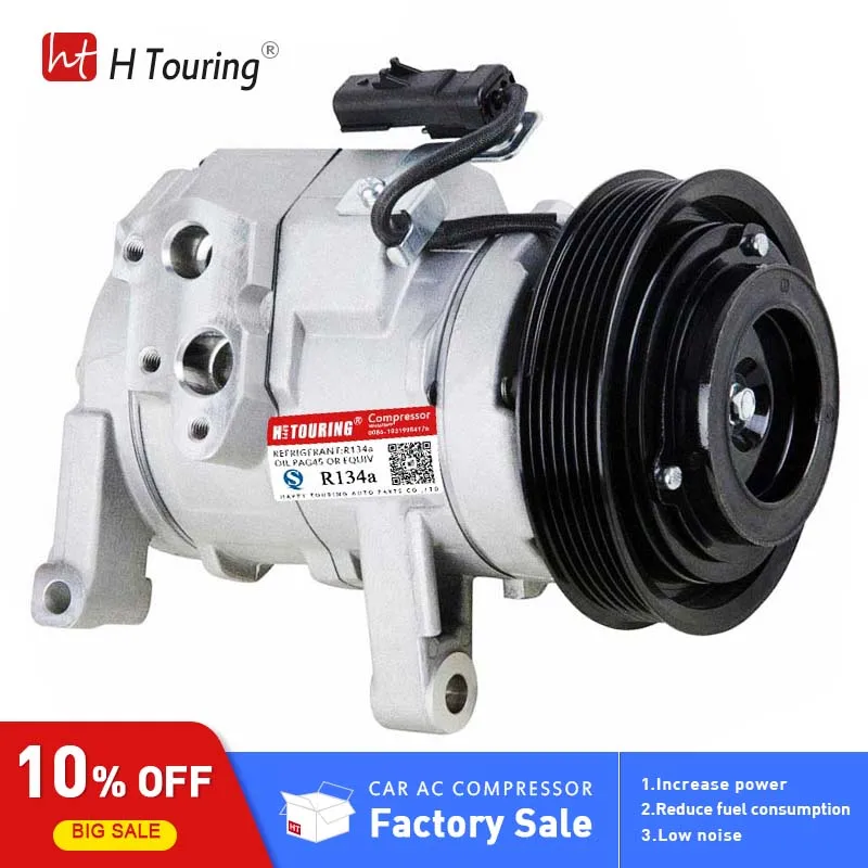 AC Compressor for Dodge Dakota Ram 1500 Jeep Grand Cherokee 55056435AB 55056444AB 55116834AB 55116834AC 55116834AD RL056444AC
AC Compressor for Dodge Dakota Ram 1500 Jeep Grand Cherokee 55056435AB 55056444AB 55116834AB 55116834AC 55116834AD RL056444AC
