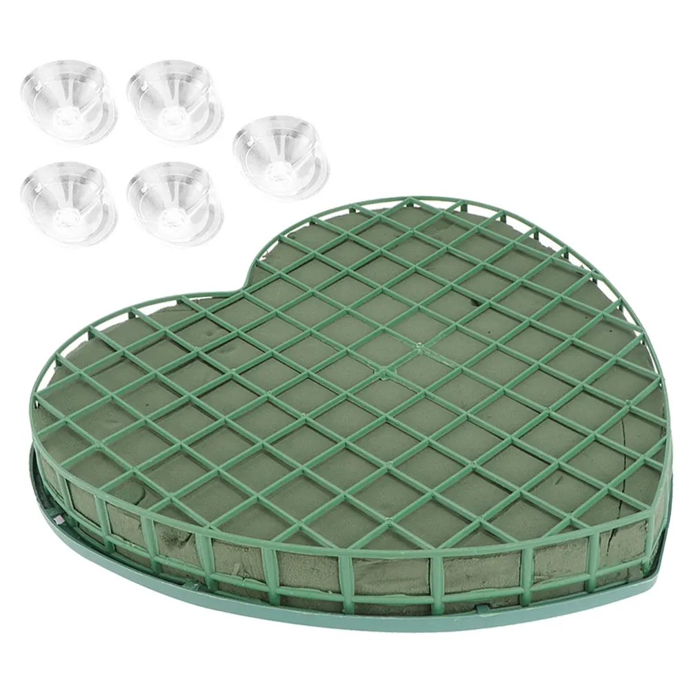 Heart Shaped Flower Arrangement Mud 30cm Wedding Car Decor Floral Foam Block Practical Useful Wedding Decor Strong Water
Heart Shaped Flower Arrangement Mud 30cm Wedding Car Decor Floral Foam Block Practical Useful Wedding Decor Strong Water