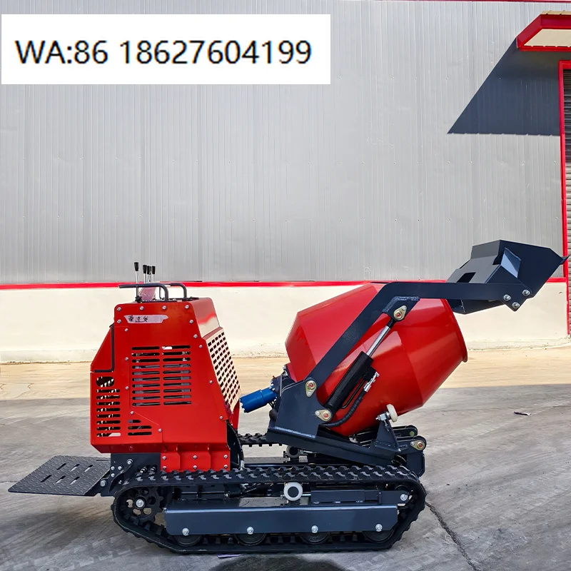Fully Hydraulic Tracked Concrete Mixer Engine Front End Loader Small Dumper Home Farm ry
Fully Hydraulic Tracked Concrete Mixer Engine Front End Loader Small Dumper Home Farm ry