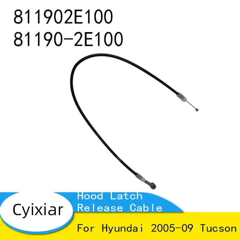 811902E100 81190-2E100 Трос открывания защелки капота передняя секция OEM для Hyundai 2005-09 Tucson
811902E100 81190-2E100 Трос открывания защелки капота передняя секция OEM для Hyundai 2005-09 Tucson