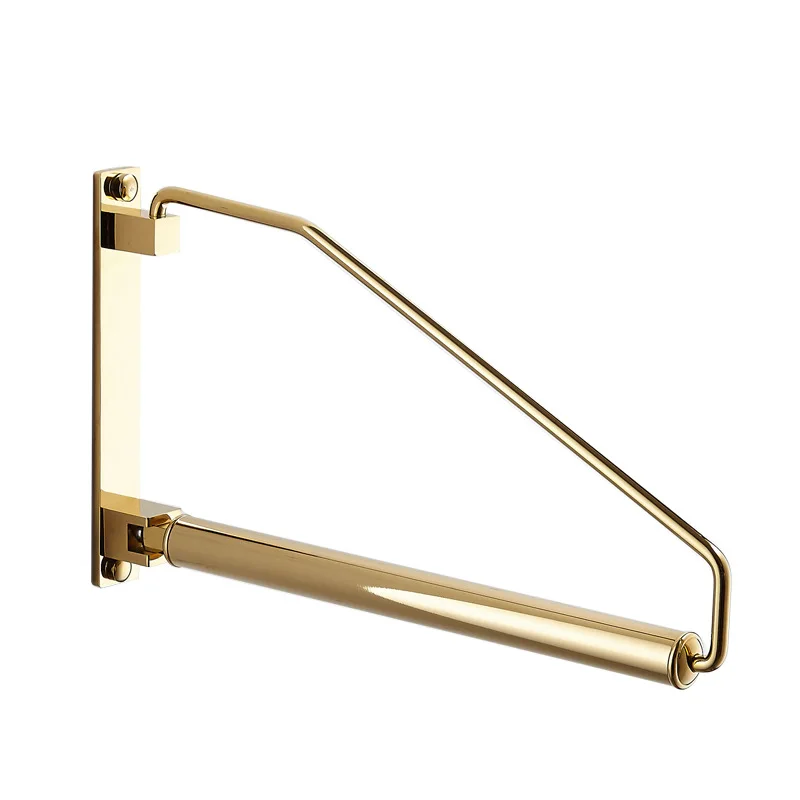 All-copper gold drying rack Nordic ins style light luxury invisible folding rotating drying rod towel rack can be free of p
All-copper gold drying rack Nordic ins style light luxury invisible folding rotating drying rod towel rack can be free of p