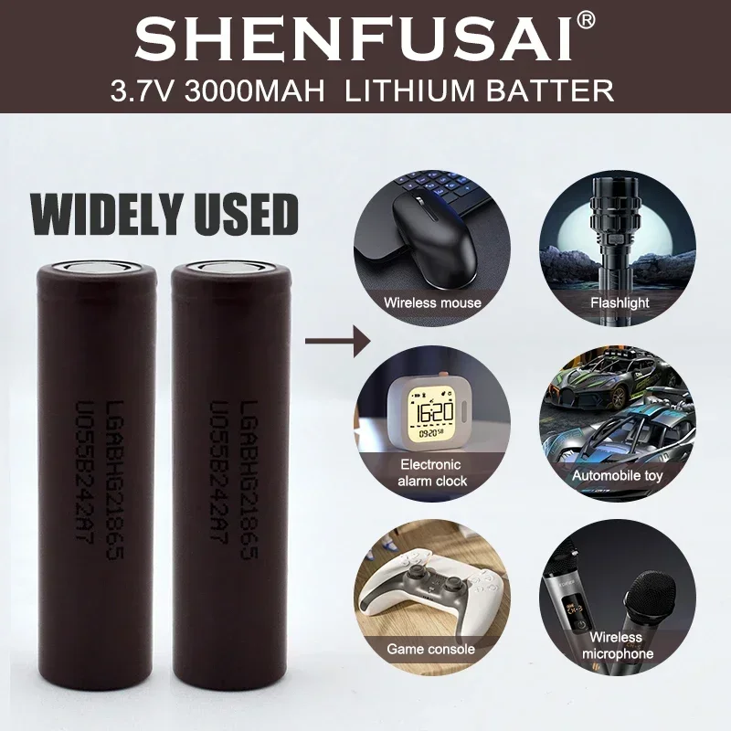 18650-LGA lithium battery 3.7V 3000mah suitable for flashlights, electric toys, and car cameras
18650-LGA lithium battery 3.7V 3000mah suitable for flashlights, electric toys, and car cameras