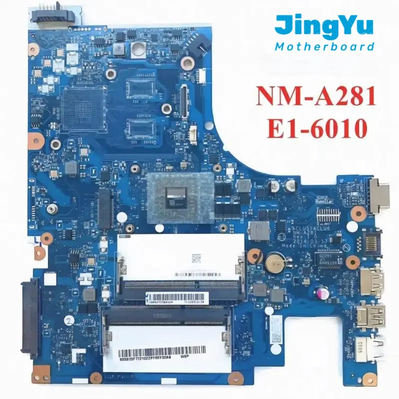 Материнская плата для ноутбука Lenovo G40-45, материнская плата AMD NM-A281 CPU UMA 100% протестирована, ОК
Материнская плата для ноутбука Lenovo G40-45, материнская плата AMD NM-A281 CPU UMA 100% протестирована, ОК