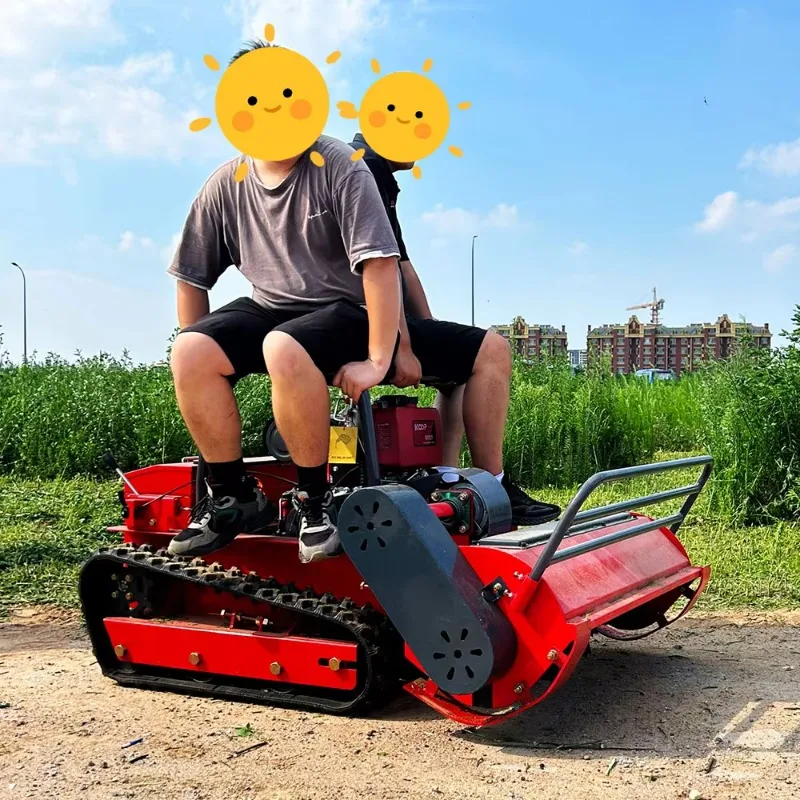 Customized All-Terrain Crawler Lawn Mower Robot Ce Approved Remote Control Slope Mower for Home Farm or Garden
Customized All-Terrain Crawler Lawn Mower Robot Ce Approved Remote Control Slope Mower for Home Farm or Garden