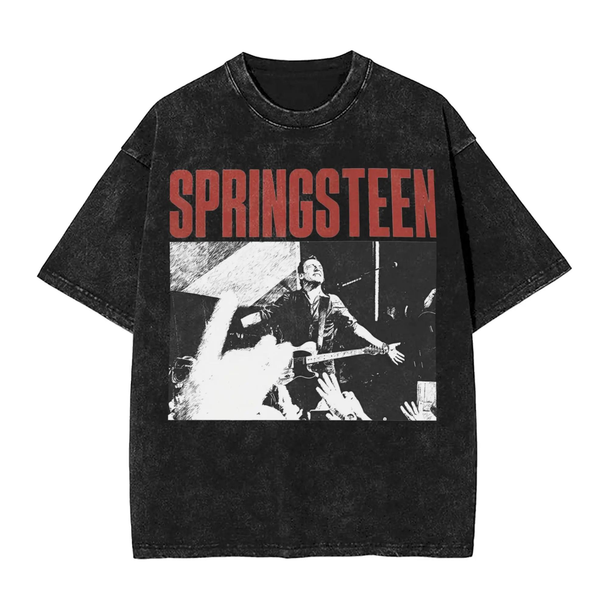 Футболки Bruce Springsteen World Tour в стиле хип-хоп, потертые футболки с короткими рукавами в стиле Харадзюку, хэви-метал, рок-музыка, новинка для мужчин и женщин
Футболки Bruce Springsteen World Tour в стиле хип-хоп, потертые футболки с короткими рукавами в стиле Харадзюку, хэви-метал, рок-музыка, новинка для мужчин и женщин