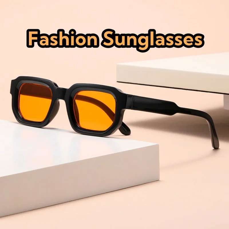 Retro and Simple Square Small-framed UV400 Sunglasses Travel Beach Stage Performances Street Photography UV Resistant Glasses
Retro and Simple Square Small-framed UV400 Sunglasses Travel Beach Stage Performances Street Photography UV Resistant Glasses