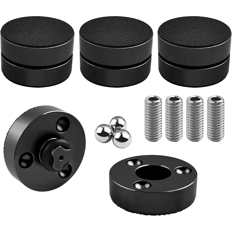 【Electronic-Accessories】Anti-Vibration Brass And Aluminum 3-Point Isolation Feet For Speakers& Turntables Spike For Audiophiles
【Electronic-Accessories】Anti-Vibration Brass And Aluminum 3-Point Isolation Feet For Speakers& Turntables Spike For Audiophiles