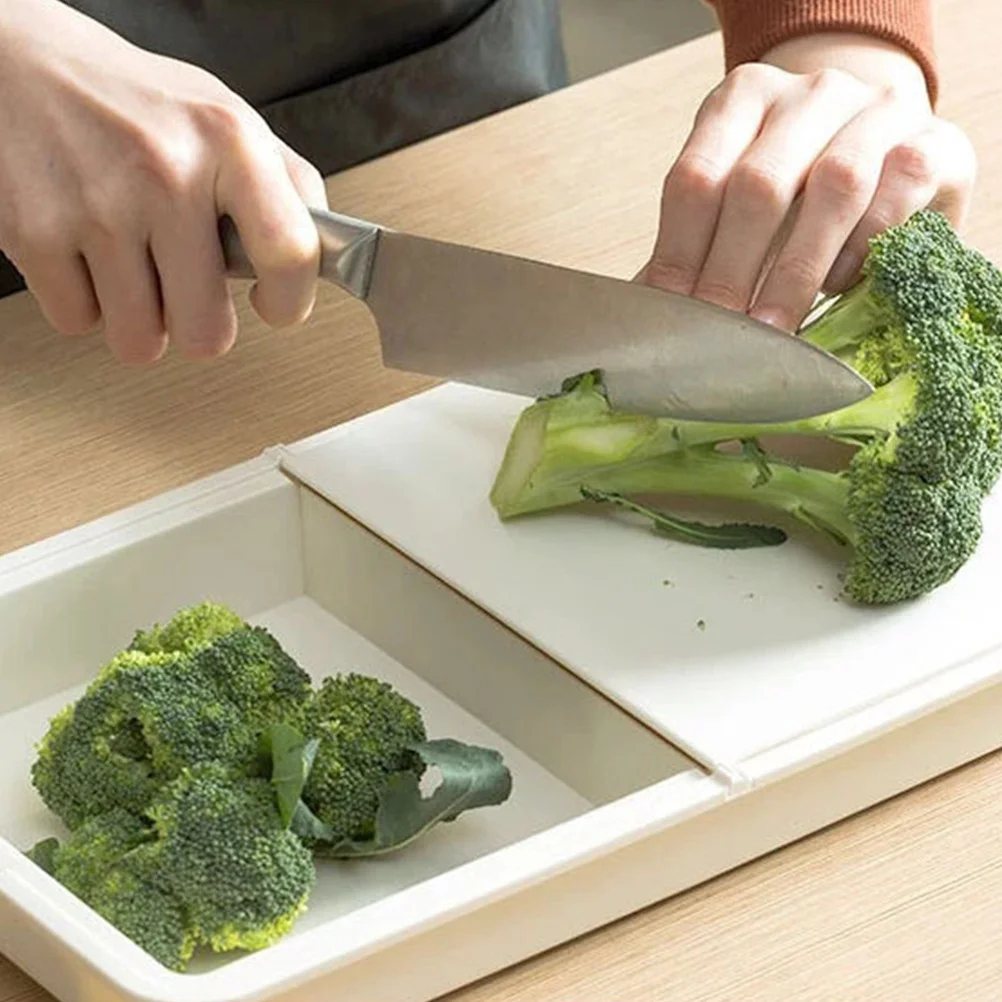 Double-Layer Cutting Board With Drip Tray Kitchen Chopping Board For Fruits Vegetables Meat Fish Anti-Skid Reusable
Double-Layer Cutting Board With Drip Tray Kitchen Chopping Board For Fruits Vegetables Meat Fish Anti-Skid Reusable