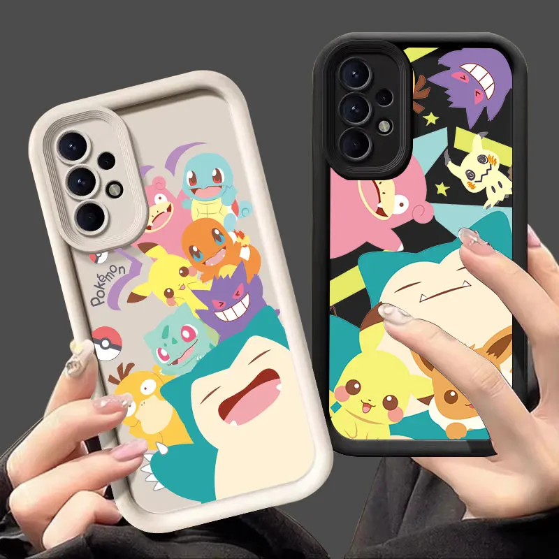 Pokemon Snorlax Pikachu Case For Samsung Galaxy A55 5G A54 A35 A53 A52 A34 A12 A13 A14 A15 A16 A21S A25 A32 Silicone Phone Cover
Pokemon Snorlax Pikachu Case For Samsung Galaxy A55 5G A54 A35 A53 A52 A34 A12 A13 A14 A15 A16 A21S A25 A32 Silicone Phone Cover