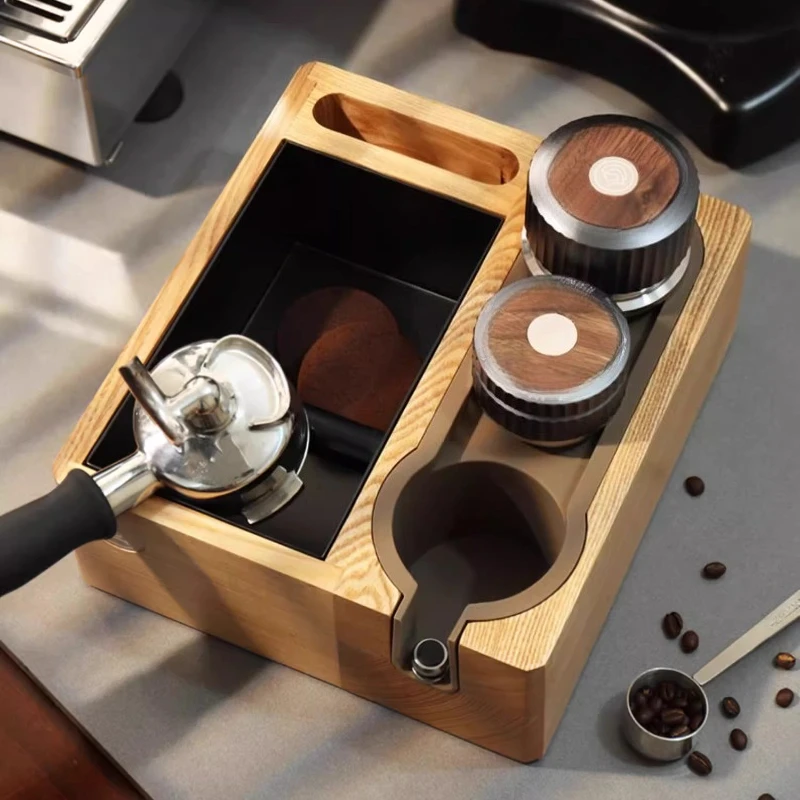 Powder Press Base Walnut Knock Slag Box Coffee Machine Accessories Powder Press Base Shelf
Powder Press Base Walnut Knock Slag Box Coffee Machine Accessories Powder Press Base Shelf