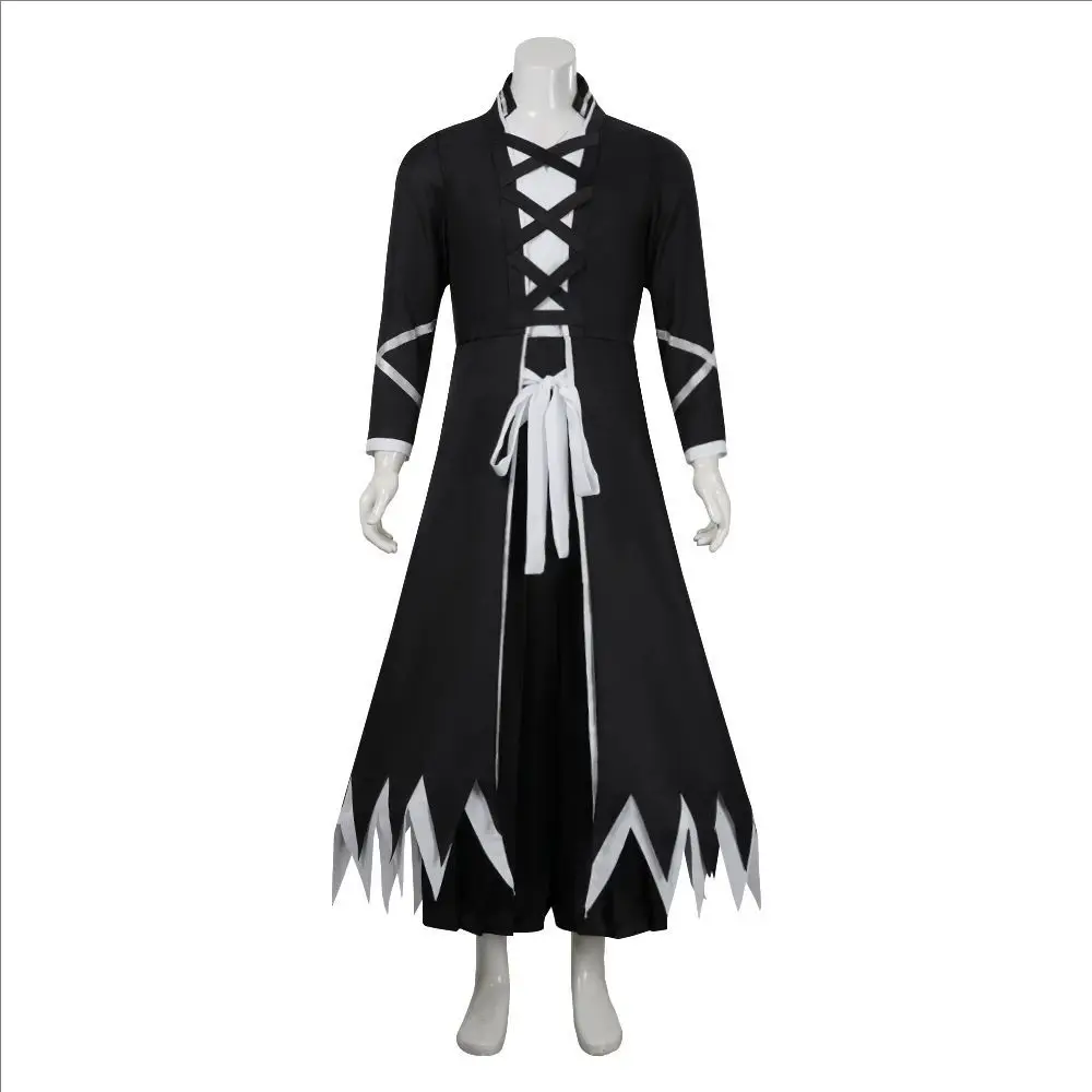 Men Role Play Outfit Anime Kurosaki Black and White Uniform Classic Japanese Manga Cosplay Costume
Men Role Play Outfit Anime Kurosaki Black and White Uniform Classic Japanese Manga Cosplay Costume