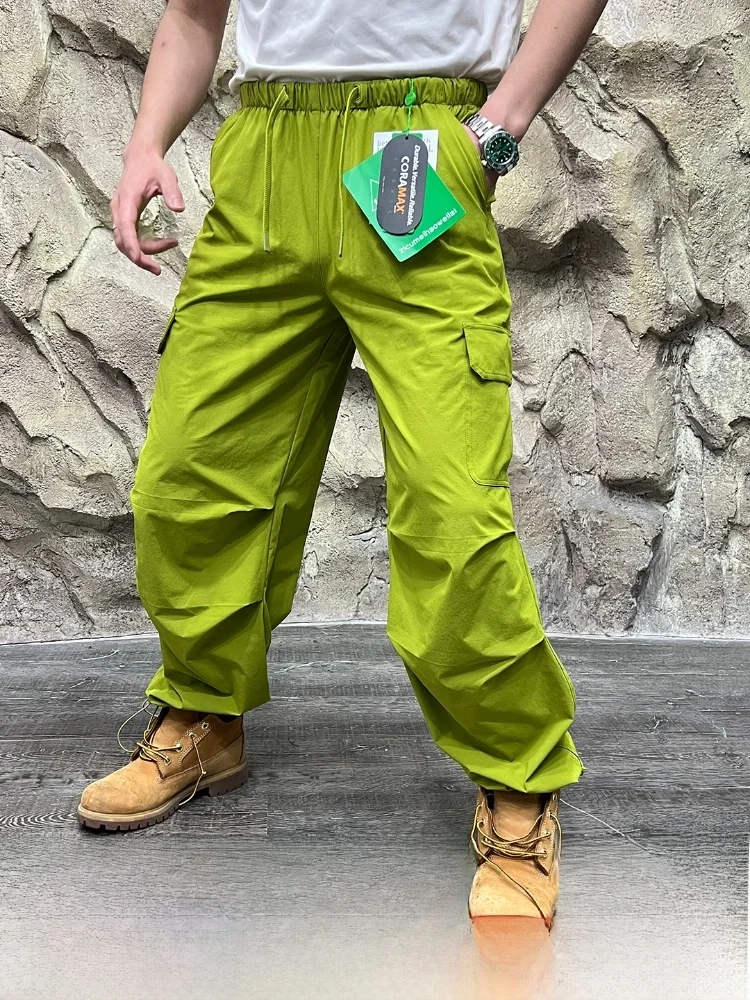 Qui Dry, повседневные брюки с широкими штанинами и эластичной резинкой на талии, весна-лето, молодежные активные десантники, Utili, ветрозащитные, дышащие
Qui Dry, повседневные брюки с широкими штанинами и эластичной резинкой на талии, весна-лето, молодежные активные десантники, Utili, ветрозащитные, дышащие