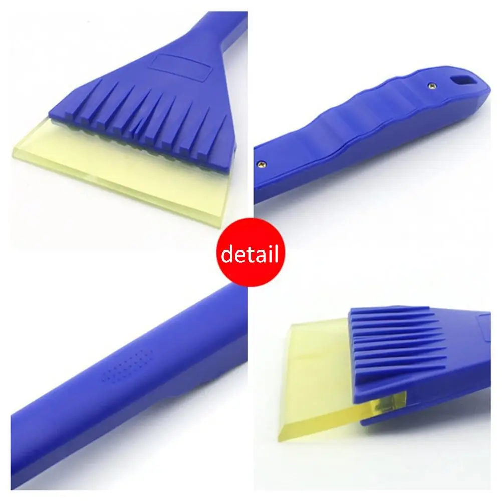 Car Snow Shovel Ice Scraper Windshield Blue Compact Lightweight ABS Non-Scratching Nylon Fabric Snow Removal Tool
Car Snow Shovel Ice Scraper Windshield Blue Compact Lightweight ABS Non-Scratching Nylon Fabric Snow Removal Tool