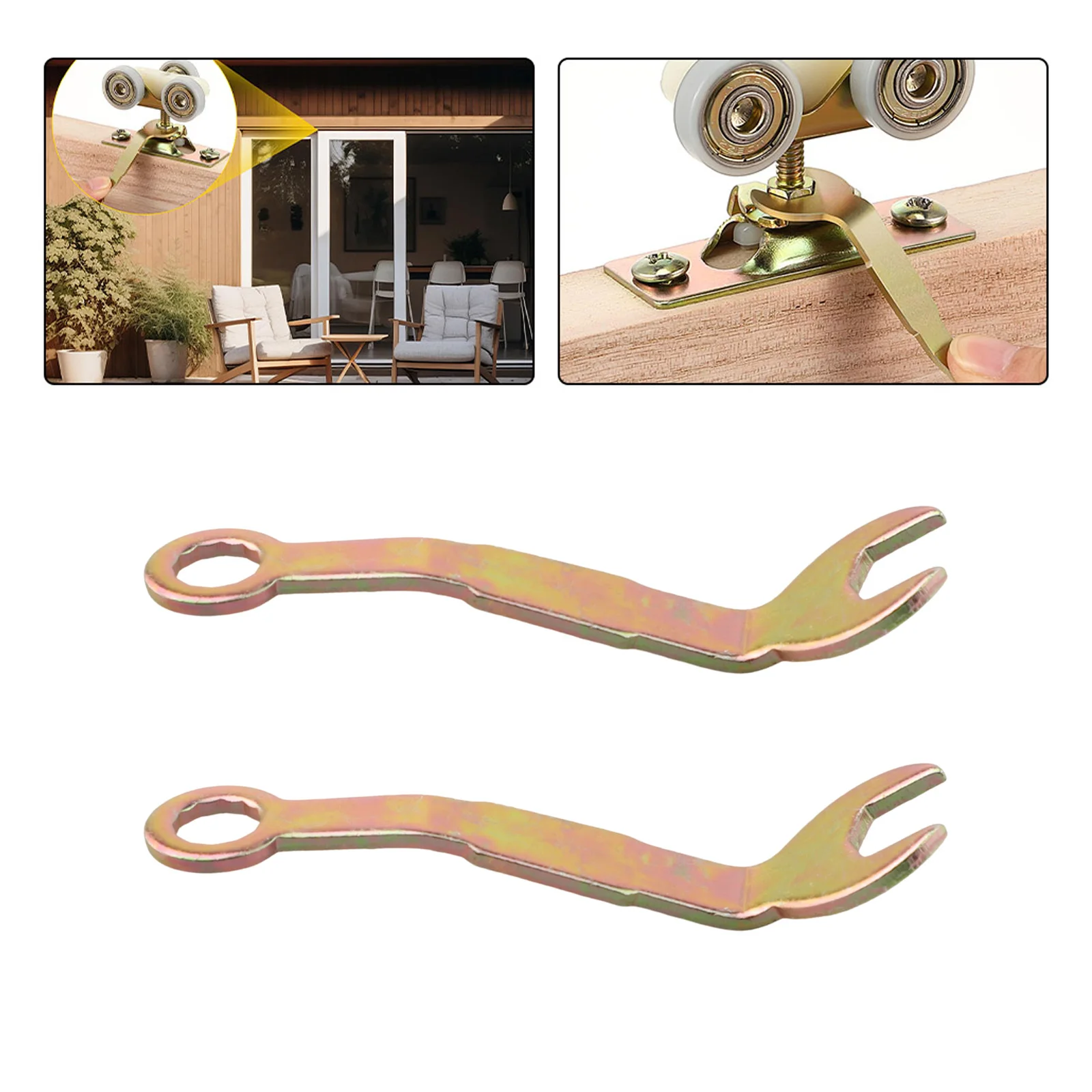 2pcs Adjustment Pocket Door Wrench Hand Tool For Bifold Closet Doors RV Maintenance Sliding Door Hardware
2pcs Adjustment Pocket Door Wrench Hand Tool For Bifold Closet Doors RV Maintenance Sliding Door Hardware